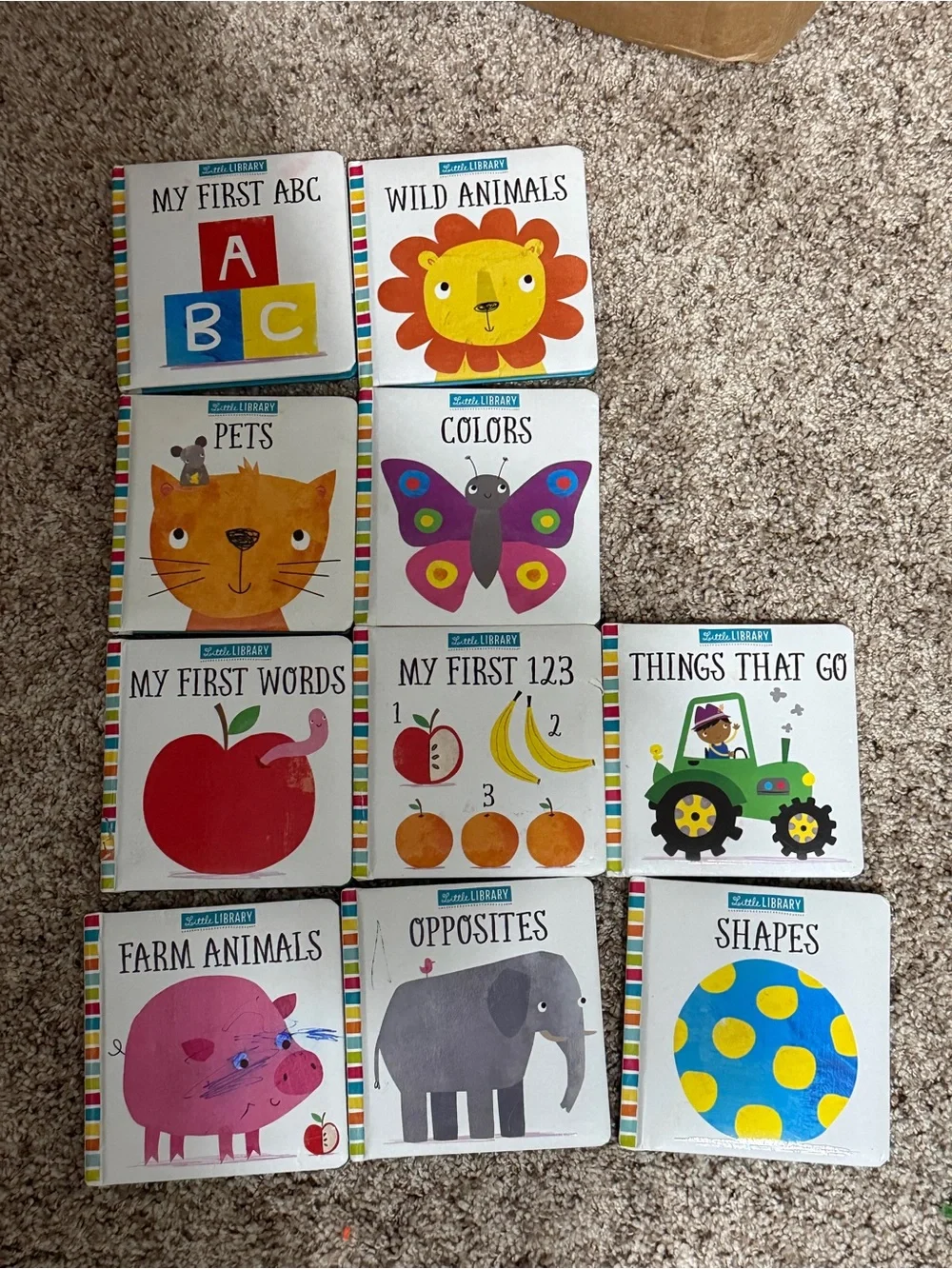 Board Book Set - Colors & Animals (Multicolor)
